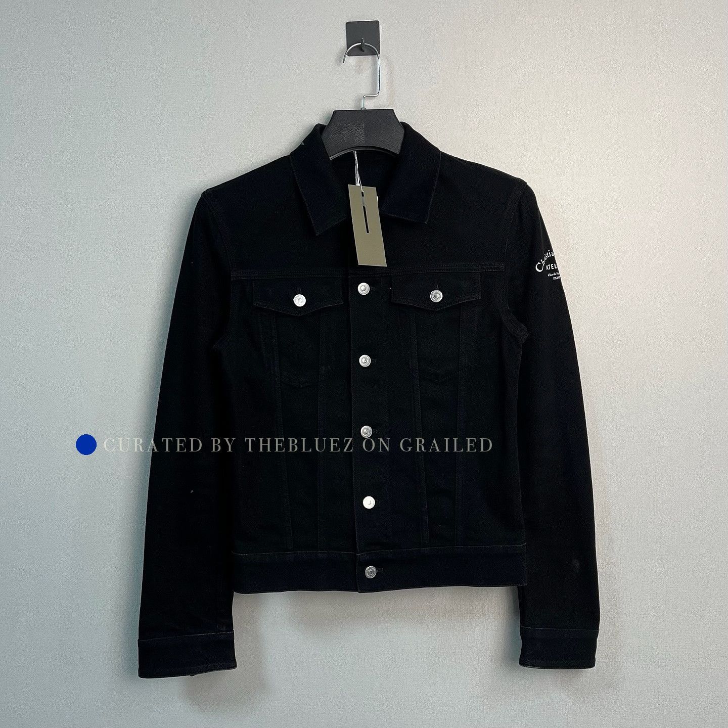 Dior Classic Black Denim Jacket Size US S / EU 44-46 / 1 - 1 Thumbnail