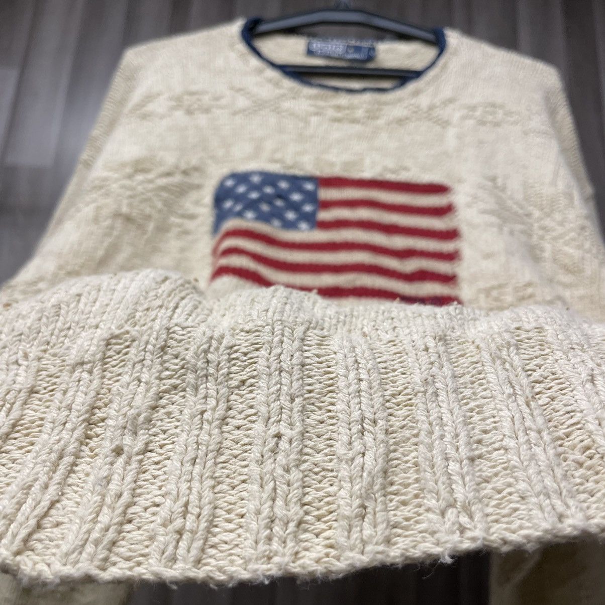 Polo Ralph Lauren Polo Ralph Lauren American Flag Sweater Size US XL / EU 56 / 4 - 14 Thumbnail