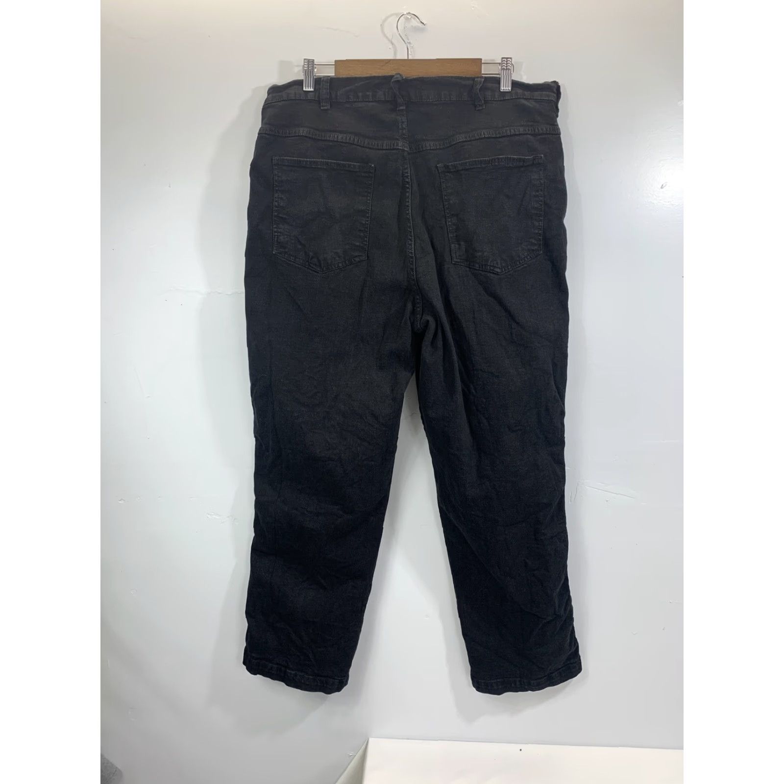 Blair John Blair Mens Pants Black 38 X 30 Denim Casual Everyday Comfort Regular Size US 38 / EU 54 - 2 Thumbnail
