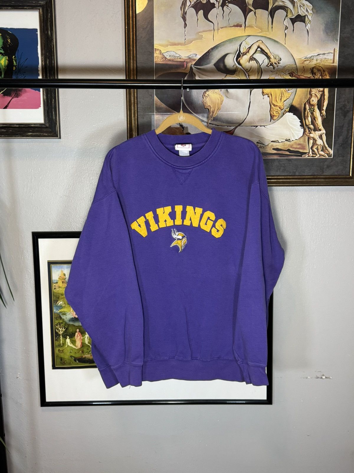 NFL Vintage Minnesota Vikings Sweatshirt Size US XXL / EU 58 / 5 - 1 Thumbnail