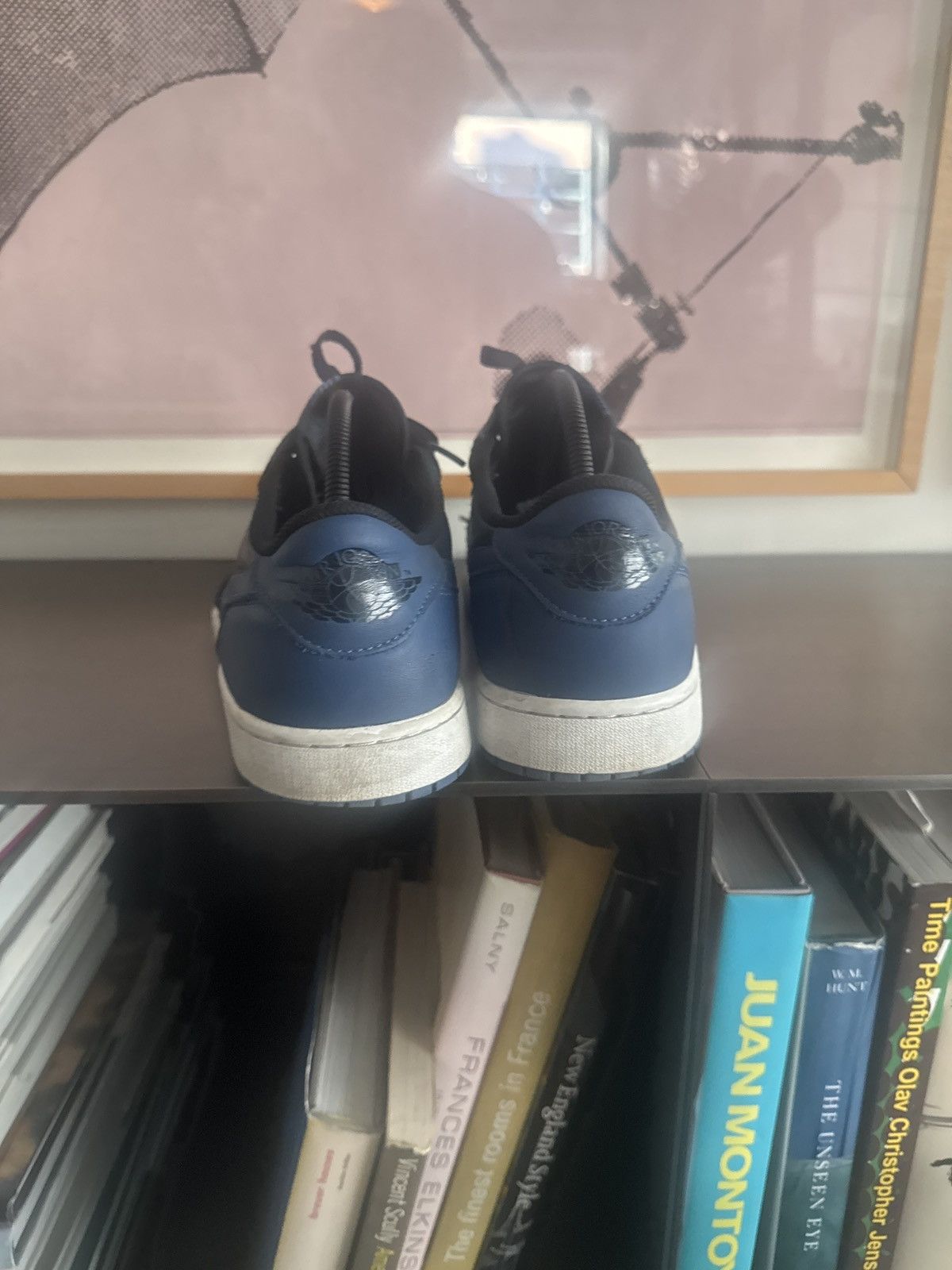 Nike Jordan 1 Retro Low OG Mystic Navy Size US 14 / EU 47 - 4 Thumbnail
