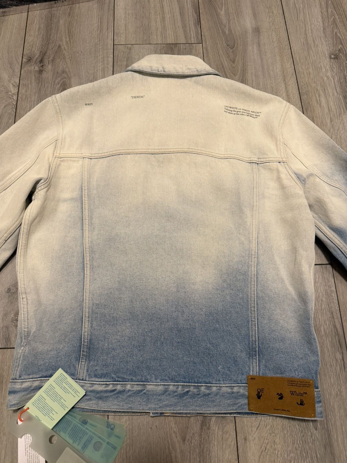 Off-White Off-White corp skate denim jacket Size US S / EU 44-46 / 1 - 7 Thumbnail