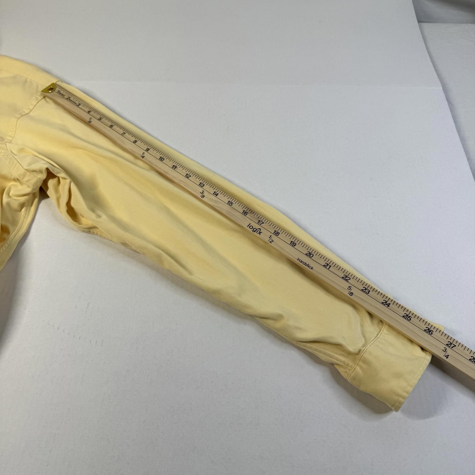 Polo Ralph Lauren Ralph Lauren Yellow Button Up Long Sleeve Size XL Heavy Duty Size US XL / EU 56 / 4 - 7 Thumbnail
