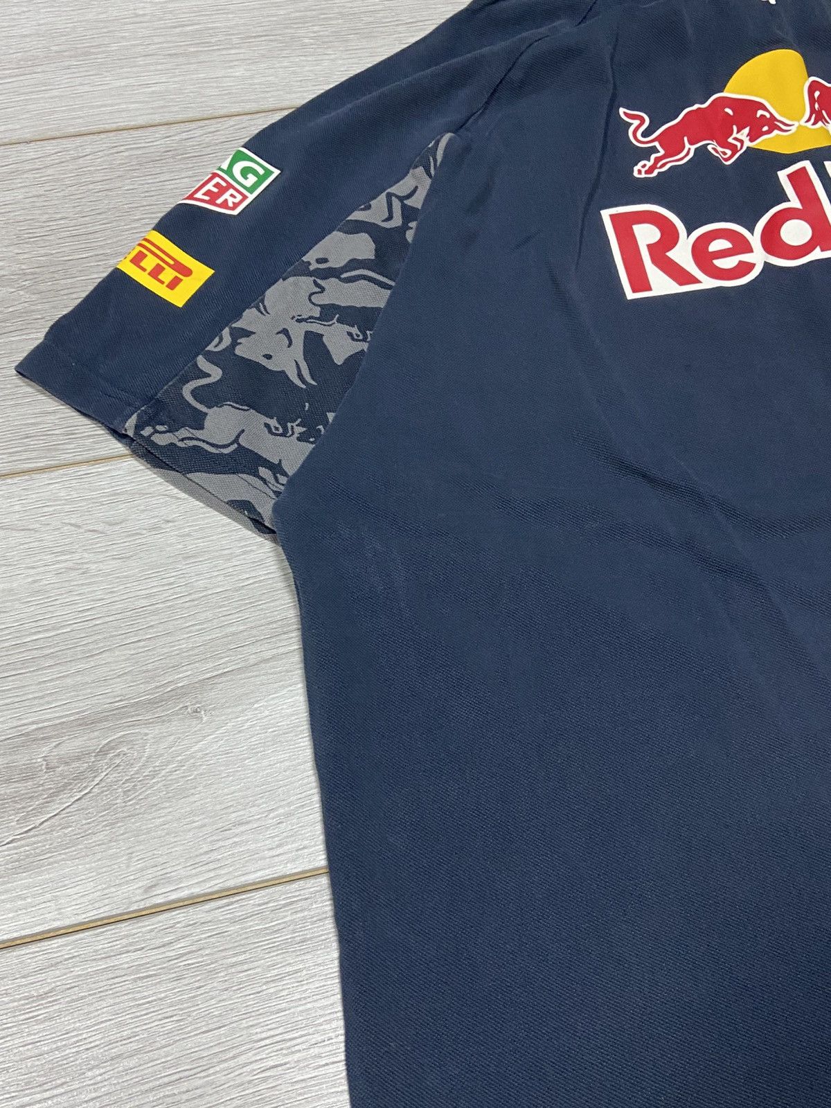 Puma × Red Bull Puma Red Bull Pirelli vintage racing shirt polo Size US XL / EU 56 / 4 - 10 Thumbnail