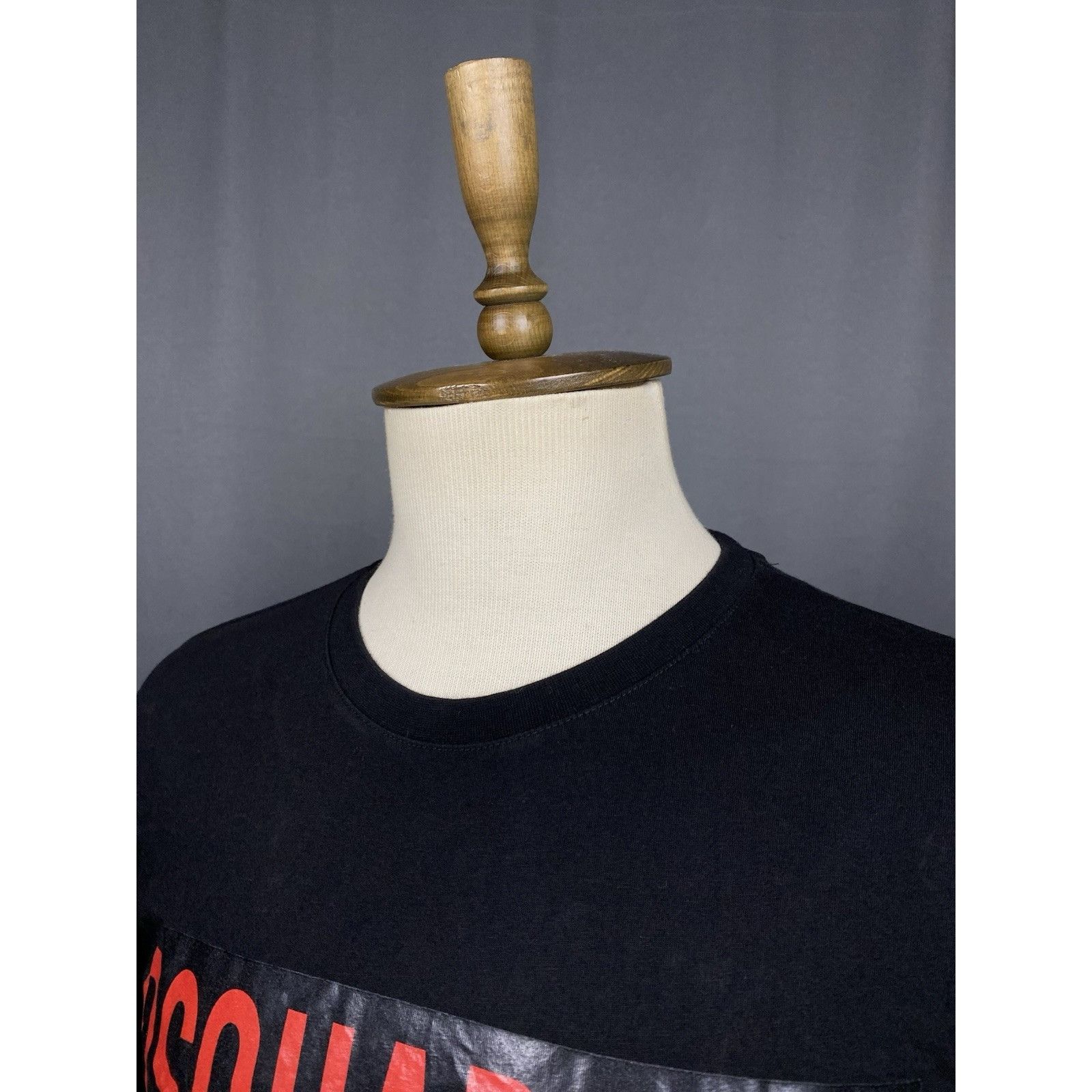 Dsquared2 MINT! Dsquared2 Big Logo Men's Black T-Shirt Size 2XL Size US XXL / EU 58 / 5 - 4 Thumbnail