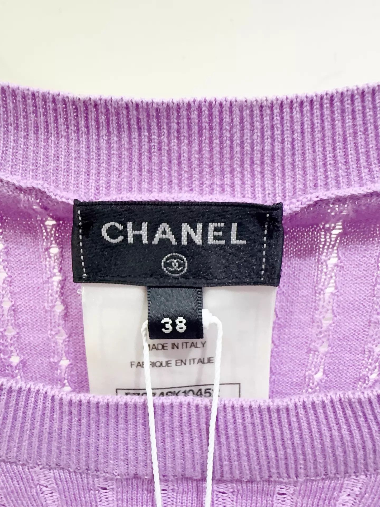 Chanel Chanel 22S Purple Top 38 Size S / US 4 / IT 40 - 2 Thumbnail