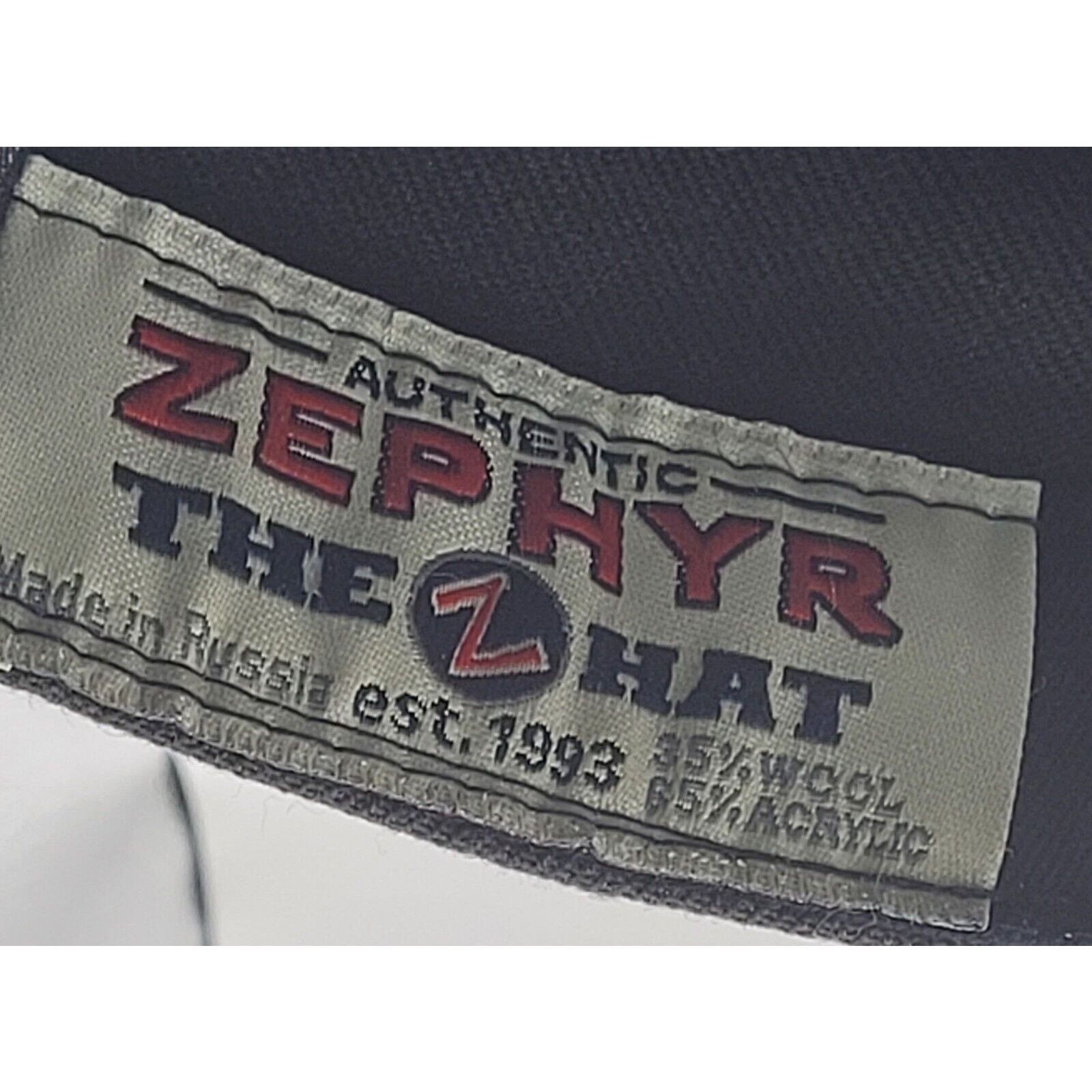 Zephyr Vintage Zephyr Iowa Hawkeyes Fitted Cap Sz 8 NCAA Wool Size ONE SIZE - 11 Thumbnail