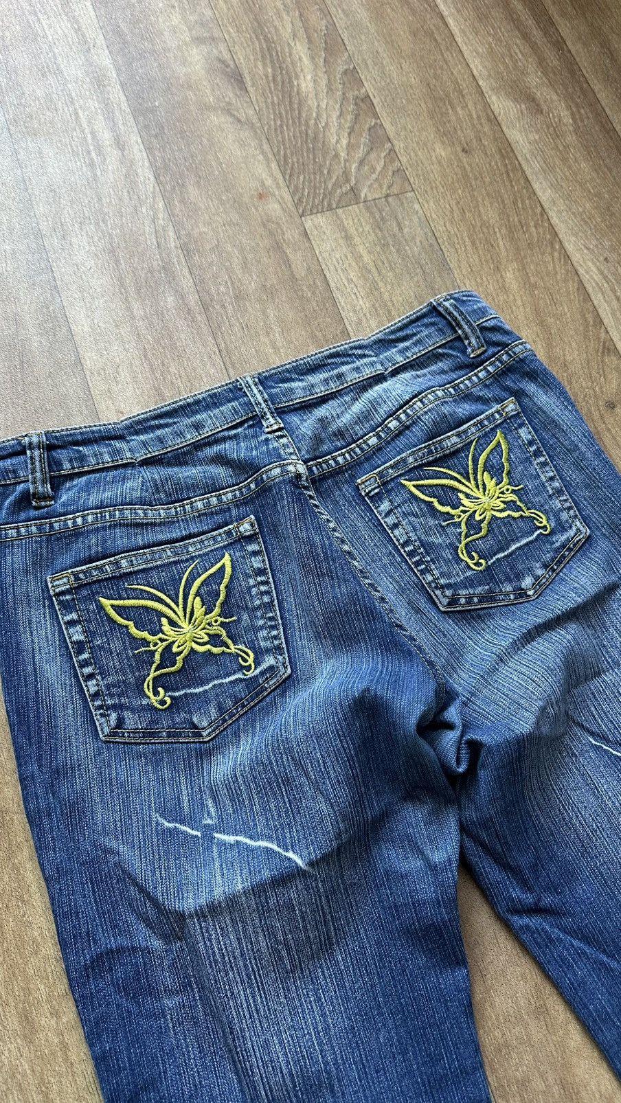 Japanese Brand × Jean × Vintage FLARE VINTAGE FROLIC BOOTCUT FADED JEANS DENIM PANTS Size 32" / US 10 / IT 46 - 8 Thumbnail