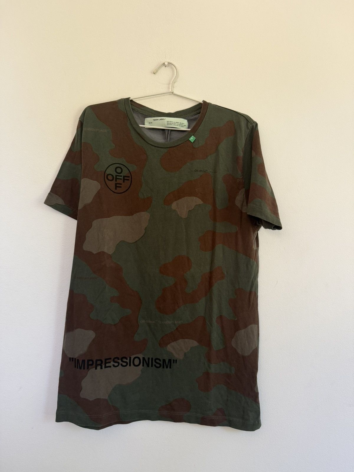 Off-White Off White Camouflage Impressionism Arrow TEE Size US L / EU 52-54 / 3 - 2 Thumbnail