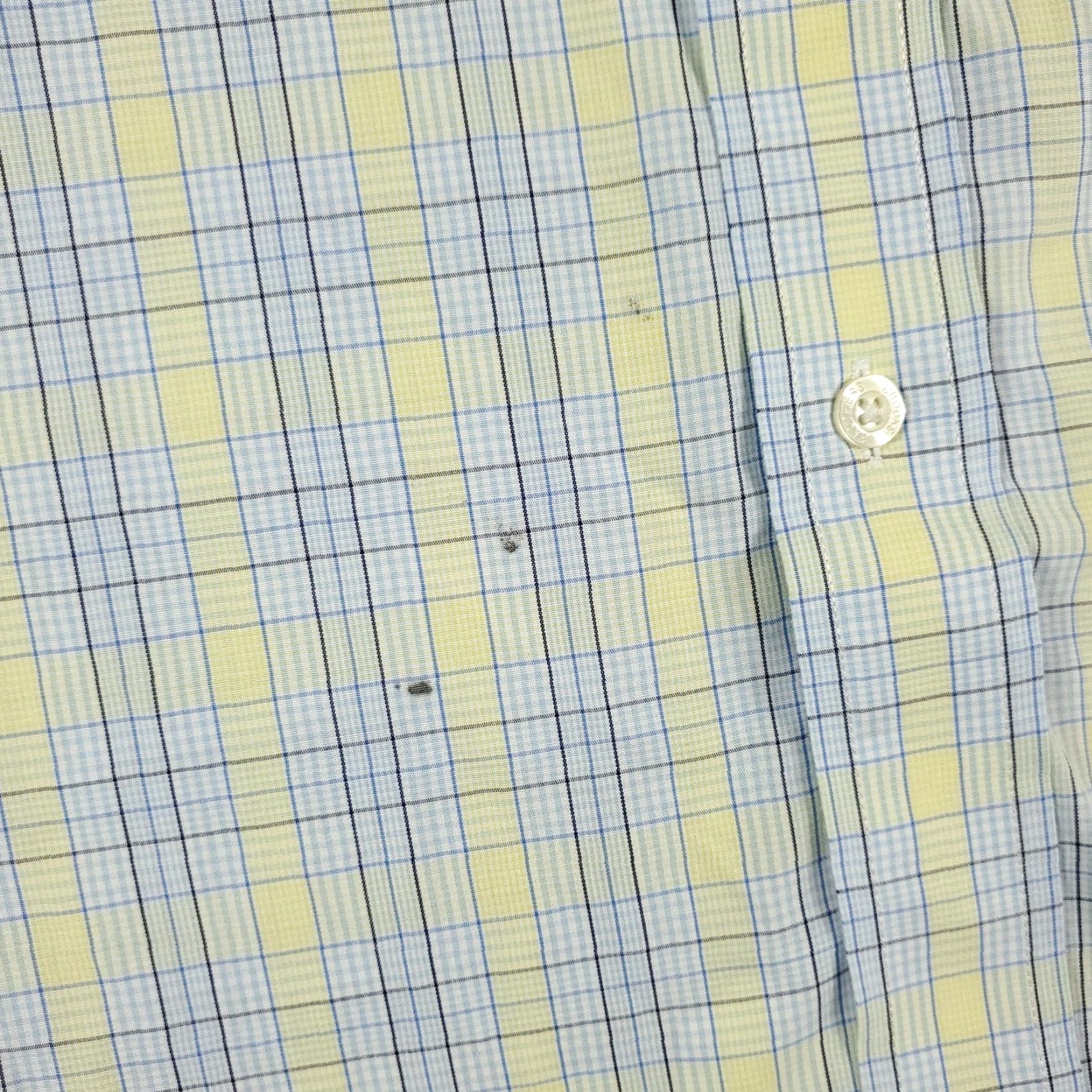Brooks Brothers Brooks Brothers Shirt Mens Large Blue Yellow Plaid Button-Up Long Sleeve Casual Office Classic Preppy 346 Size US L / EU 52-54 / 3 - 3 Thumbnail