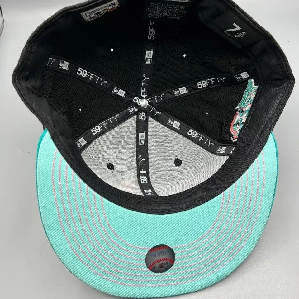 New Era Toronto Blue Jays Hat Men 7 5/8 59Fifty New Era Fitted Cap Size ONE SIZE - 3 Thumbnail