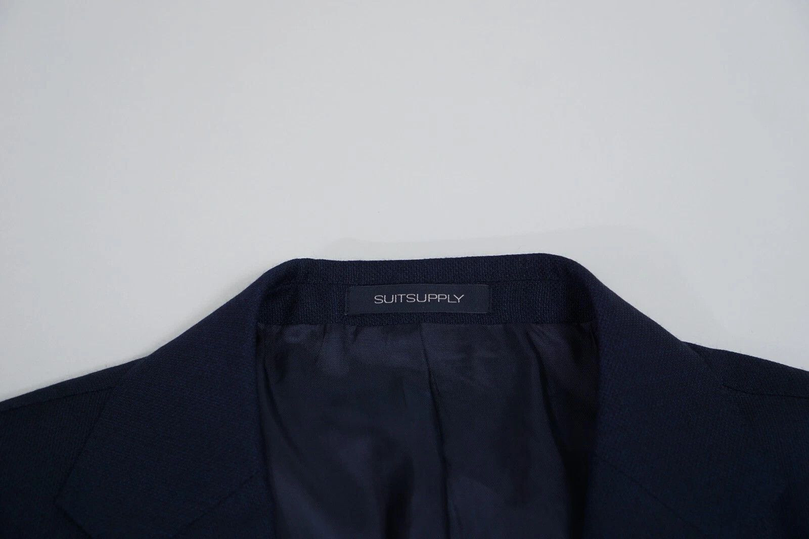 Suitsupply Men Suitsupply Blazer Lazio Pure Wool S110 Reda Blue US44L Size 44L - 3 Thumbnail