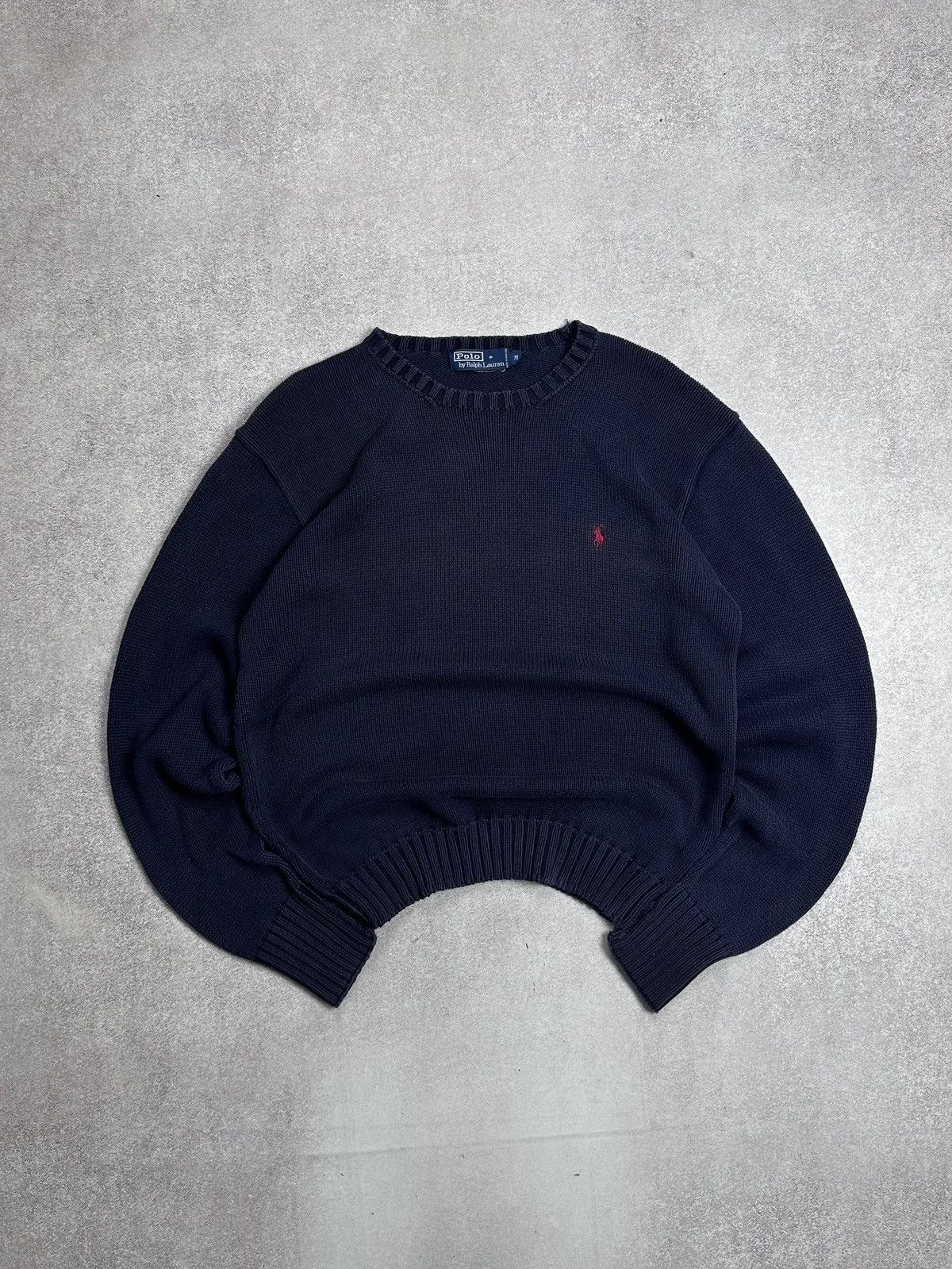 Polo Ralph Lauren Vintage Polo Ralph Lauren Y2K Knit Sweater M Size US M / EU 48-50 / 2 - 1 Thumbnail