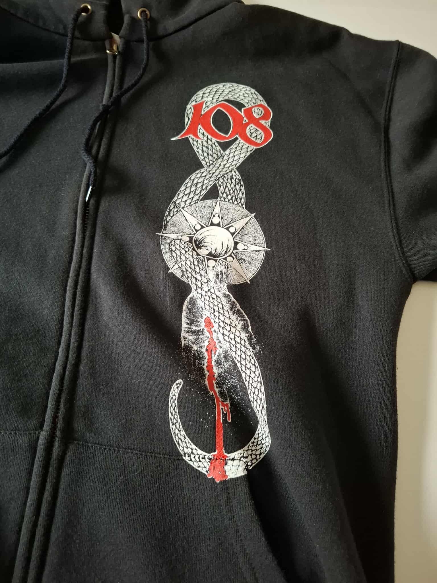 Band Tees Shrinebuilder zip hoodie sweatshirt M MINT Size US M / EU 48-50 / 2 - 4 Thumbnail