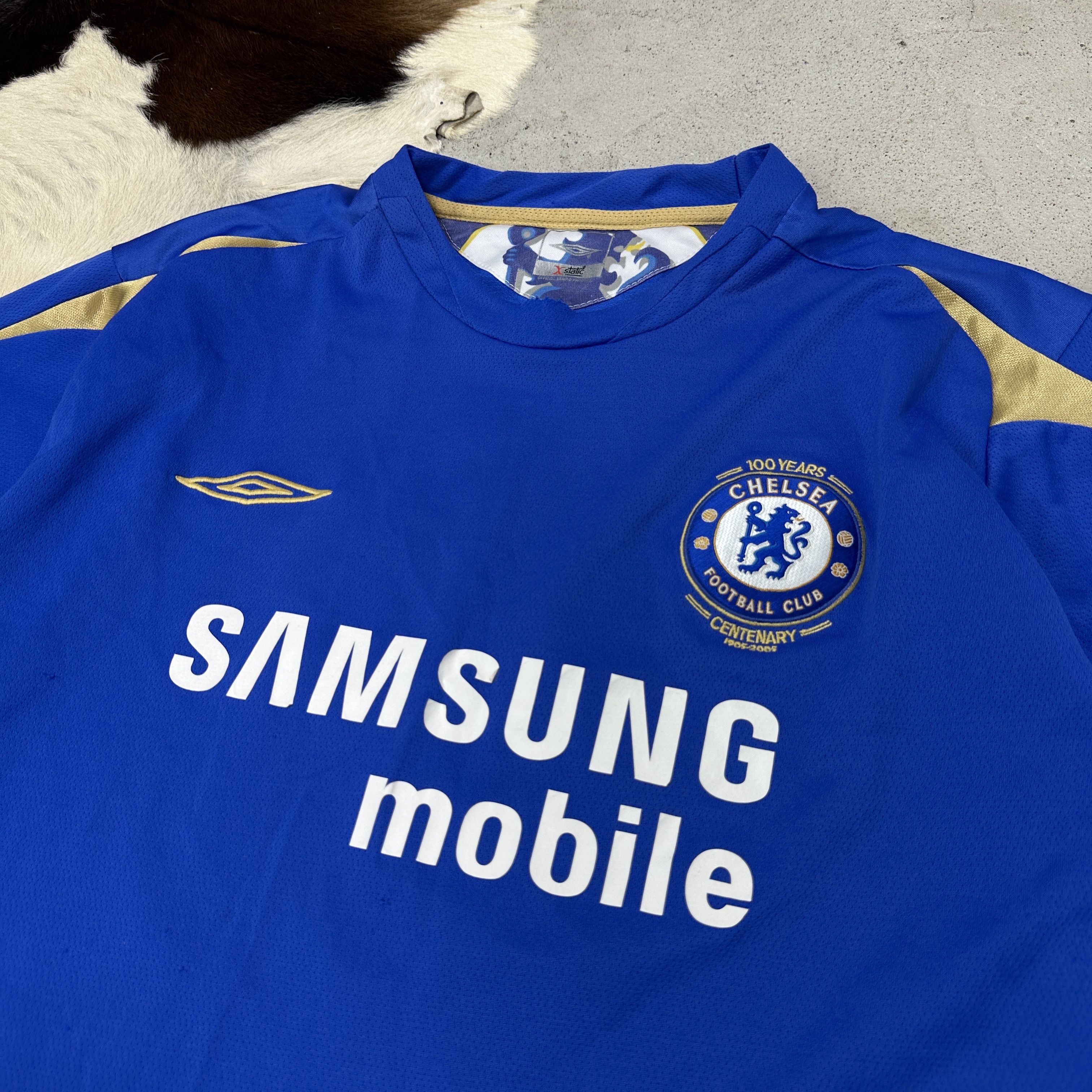 Umbro Vintage Sporty Umbro 05/06 Chelsea Terry Jersey Y2K Size US XL / EU 56 / 4 - 2 Thumbnail