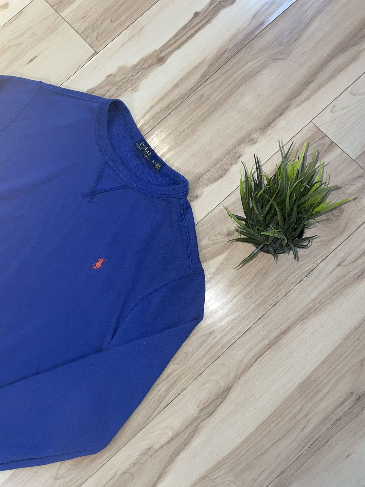 Polo Ralph Lauren Sweatshirt Polo Ralph Lauren Navy Luxury Streetwear Size US M / EU 48-50 / 2 - 2 Thumbnail