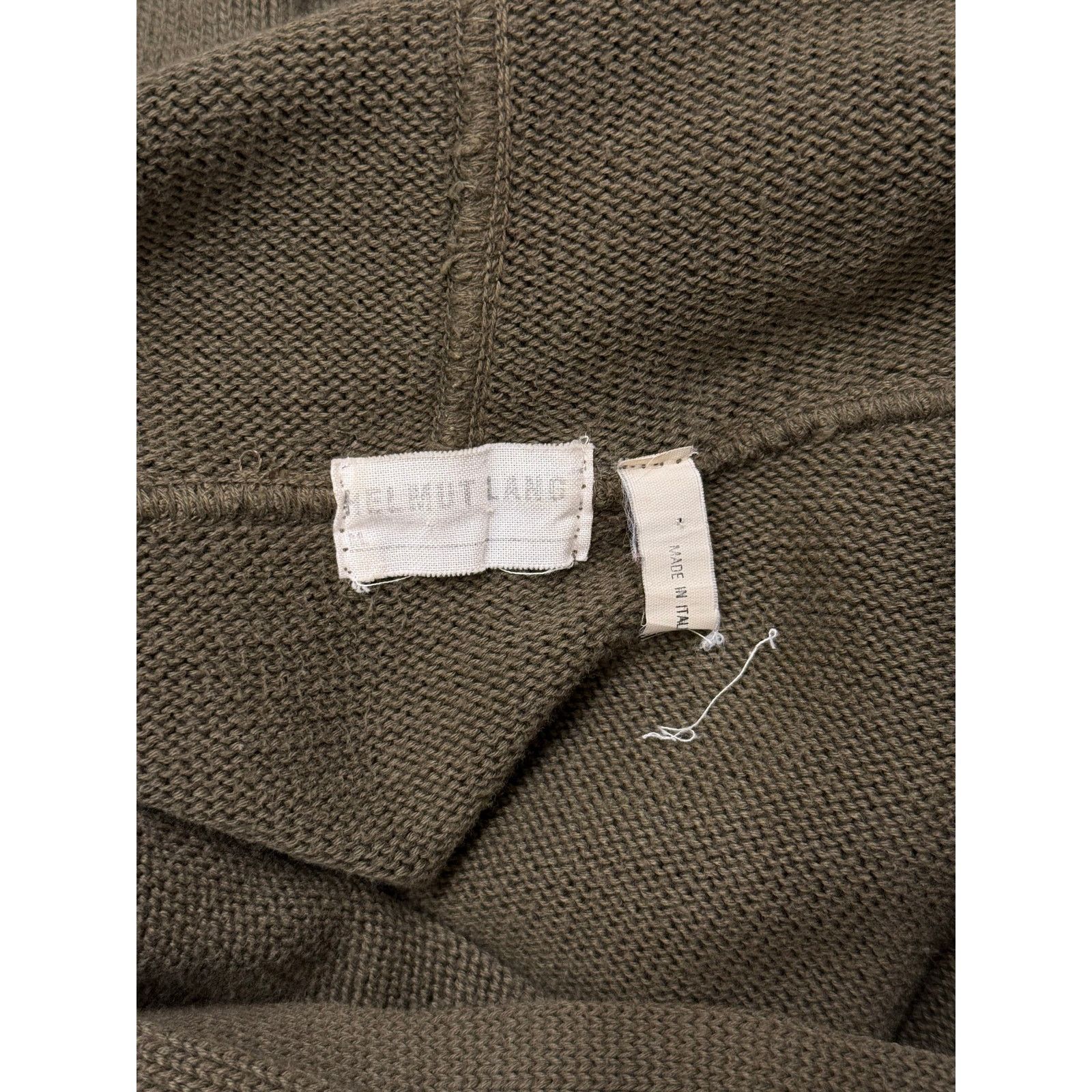 Helmut Lang 2000s Helmut Lang wool sleeveless knit vest Size US M / EU 48-50 / 2 - 5 Thumbnail