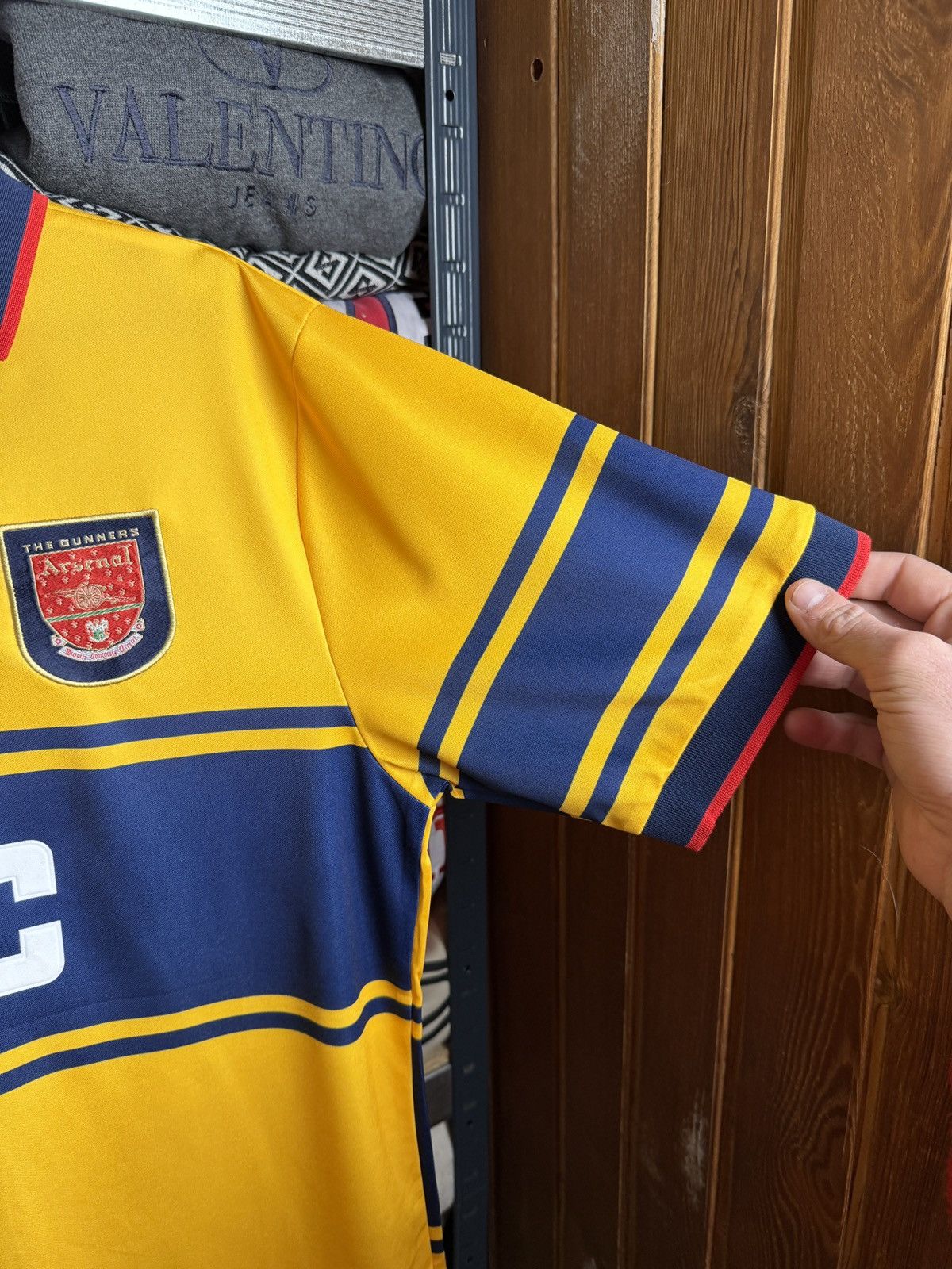 Nike Vintage Arsenal JVC Nike Home Jersey Size US L / EU 52-54 / 3 - 10 Thumbnail