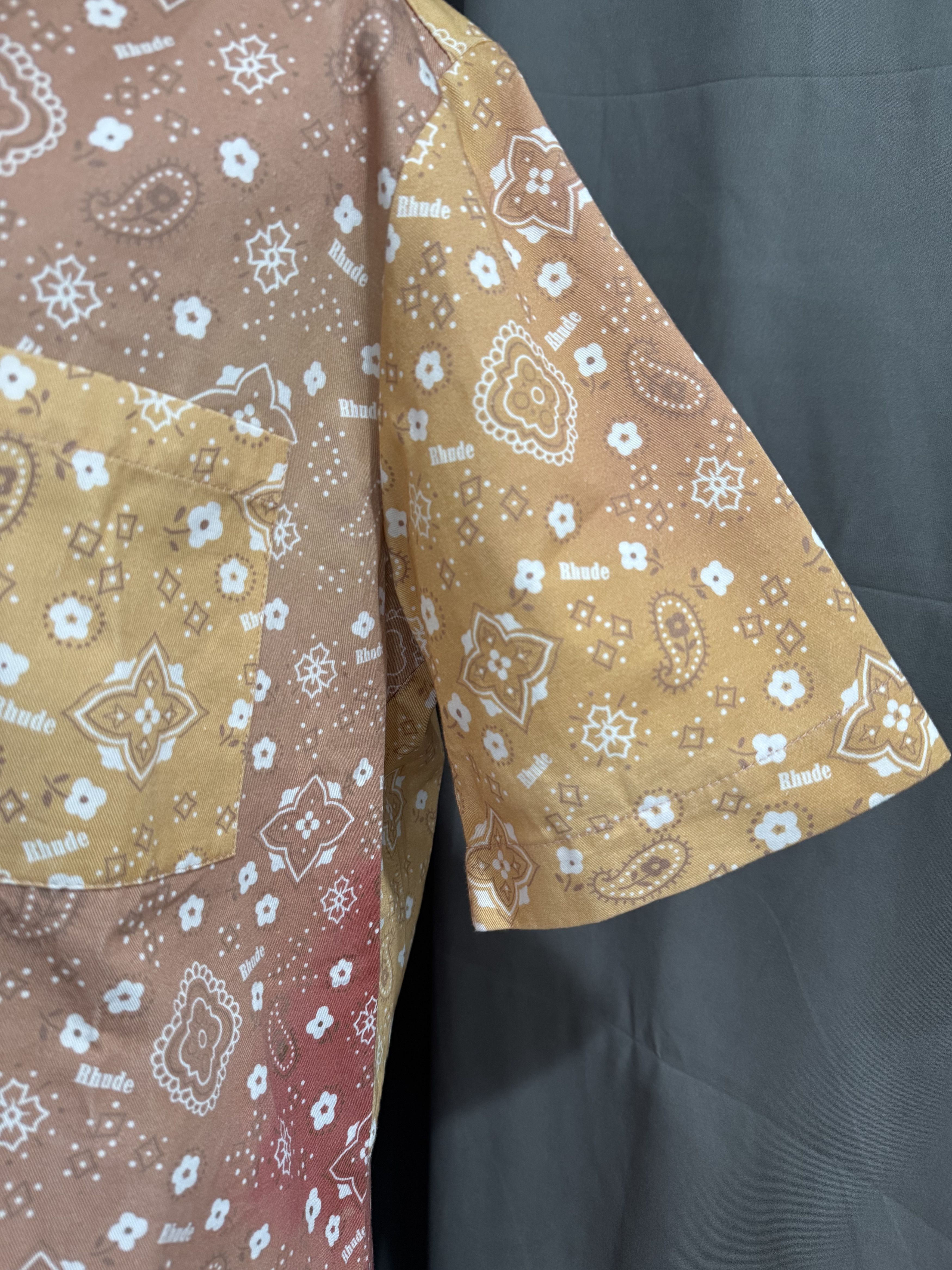 Rhude Rhude Bandana Paisley Button Up Shirt Size Small Size US S / EU 44-46 / 1 - 4 Thumbnail