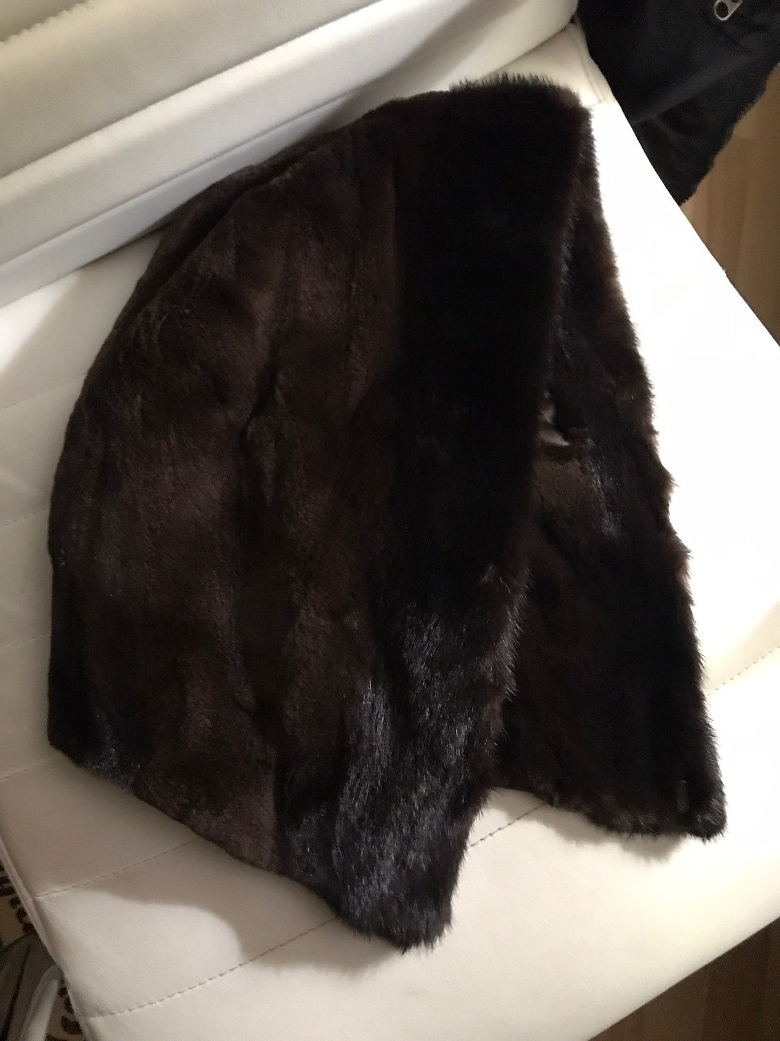 Other MINK FUR COAT WITH HEAD COVER Size L / US 10 / IT 46 - 5 Thumbnail