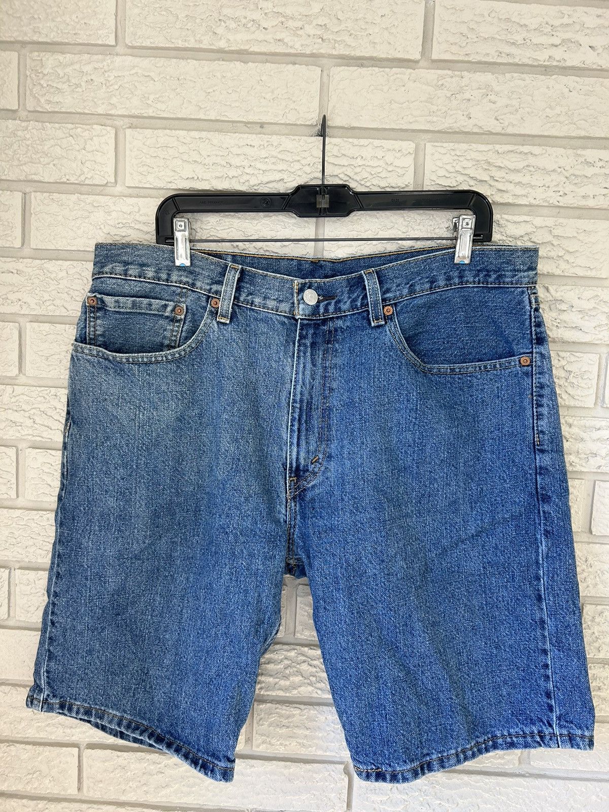 Levi's × Vintage Levis 505 Denim Shorts Size US 36 / EU 52 - 4 Thumbnail