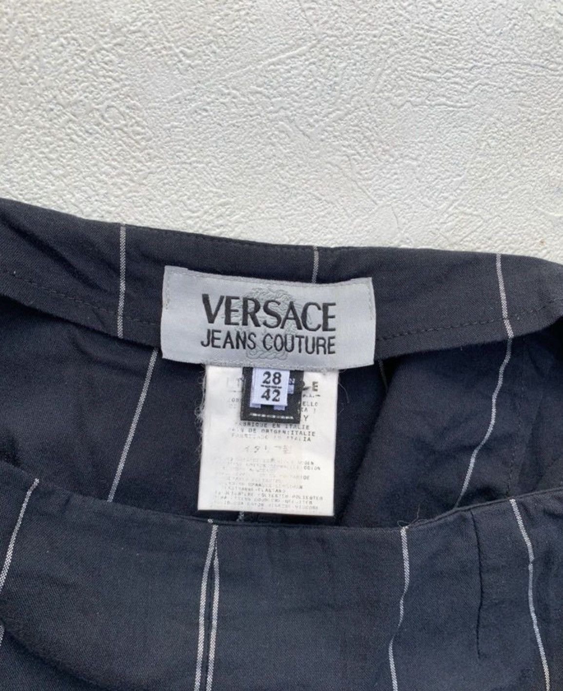 Versace × Versace Jeans Couture × Vintage Versace Jeans Couture Size US 28 / EU 44 - 6 Thumbnail
