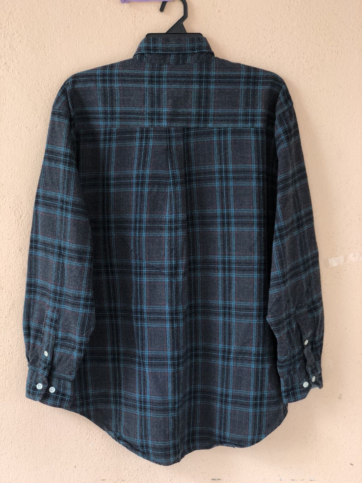 Polo Ralph Lauren × Vintage Vintage POLO Ralph Lauren Wool Blend Shirt Size US L / EU 52-54 / 3 - 6 Thumbnail