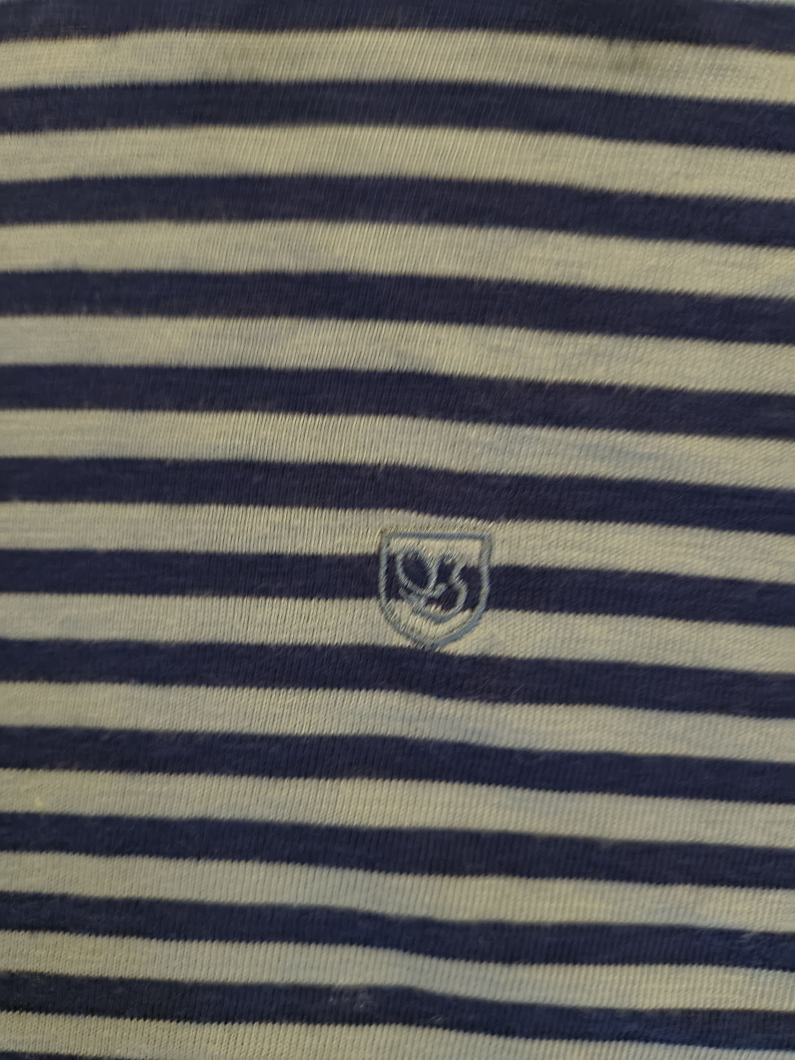Brixton Brixton short sleeve blue and gray striped shirt size large Size US L / EU 52-54 / 3 - 3 Thumbnail