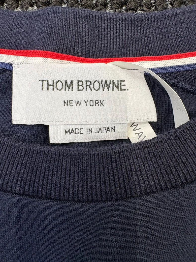 Thom Browne Thom Browne Cotton long sleeve T-shirt Size US S / EU 44-46 / 1 - 5 Thumbnail