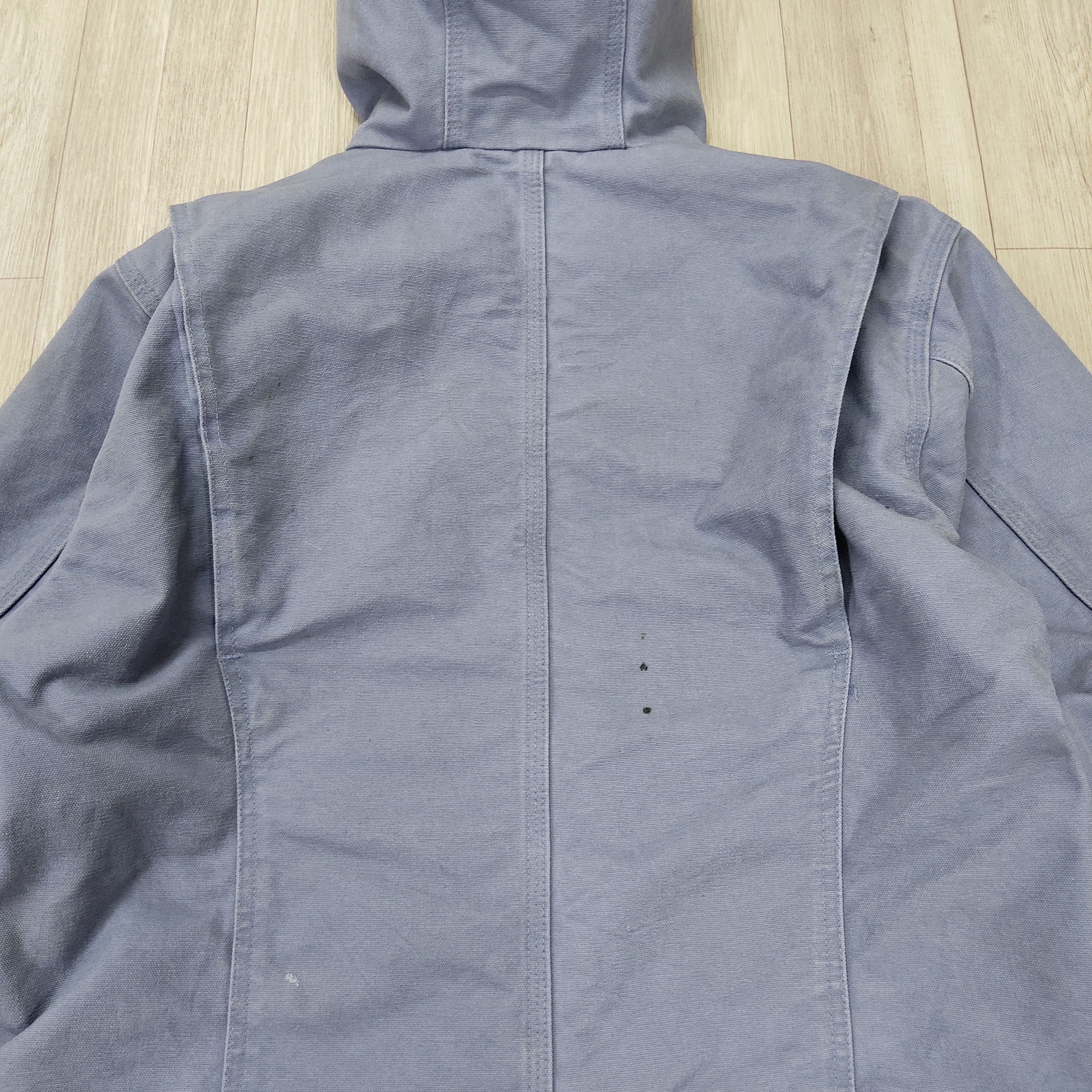 Carhartt CARHARTT Sherpa Lined Cropped Zipper Hooded Jacket Size L / US 10 / IT 46 - 17 Thumbnail
