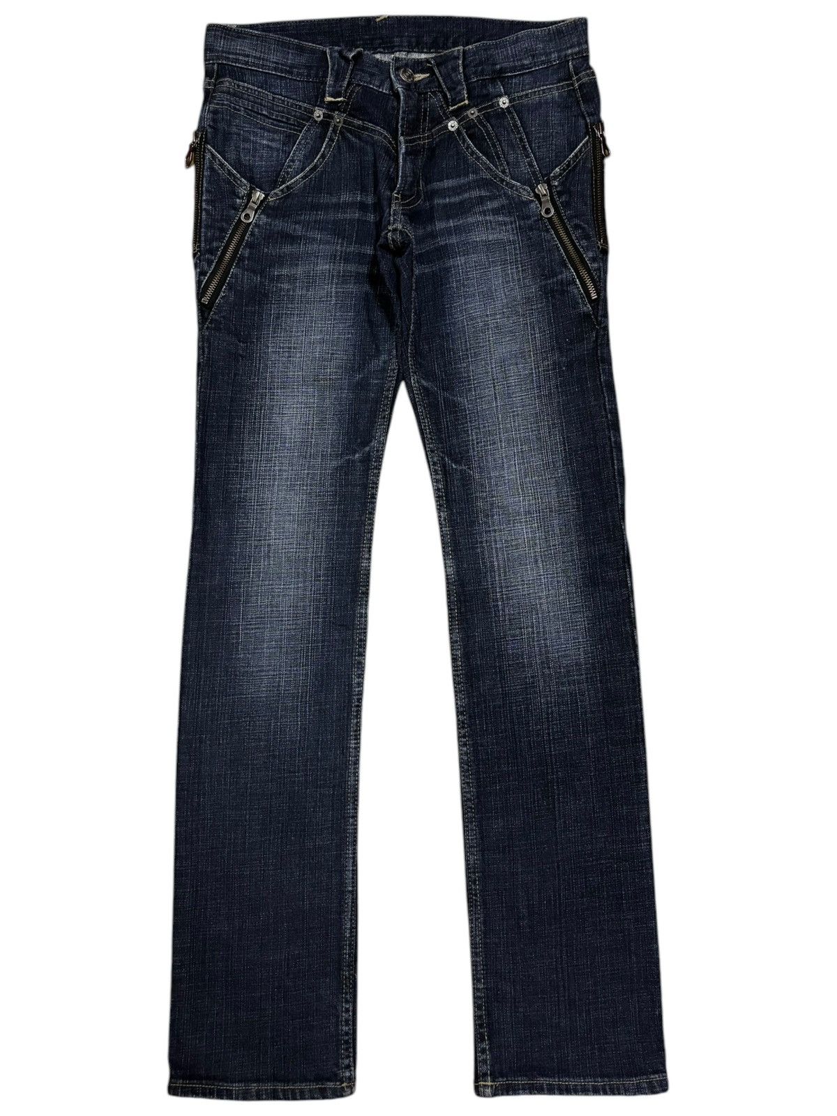 Japanese Brand × PPFM × Seditionaries Y2k PPFM Japan Gothic Punk Slim Fit Faded Jeans Size US 30 / EU 46 - 4 Thumbnail
