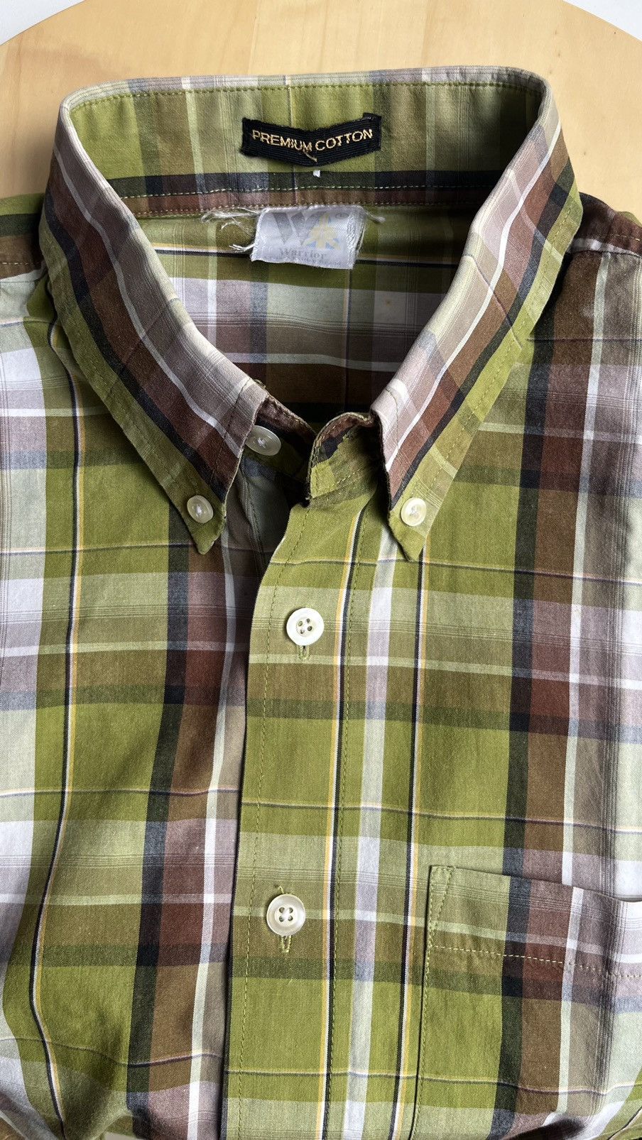 Warrior Vintage Warrior Uk Trimfit Shirt 3 finger colar traditional Size US M / EU 48-50 / 2 - 14 Thumbnail