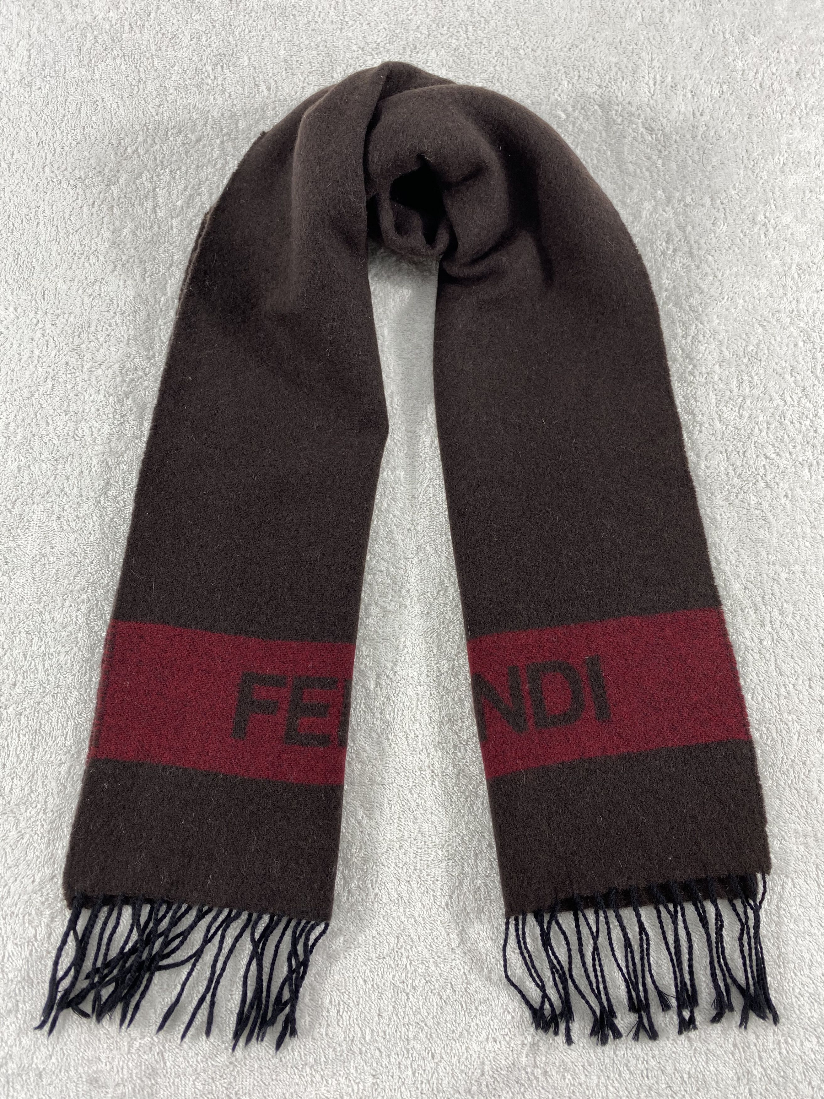 Fendi Vintage Fendi Scarf/Muffler/Neckwear MF665 Size ONE SIZE - 1 Thumbnail