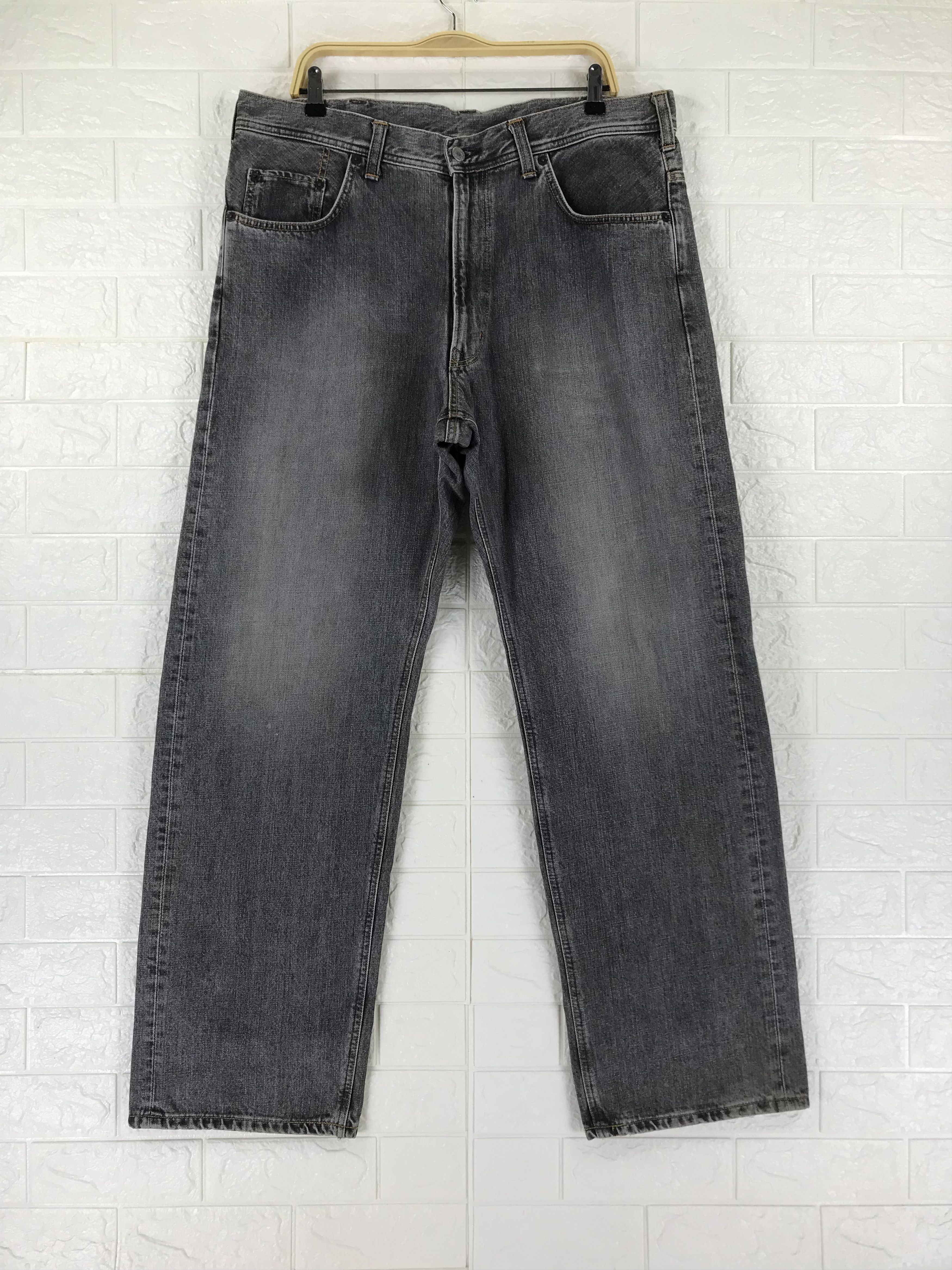 Edwin Vintage Edwin Extra Baggy Faded Black Jeans Size US 38 / EU 54 - 1 Thumbnail