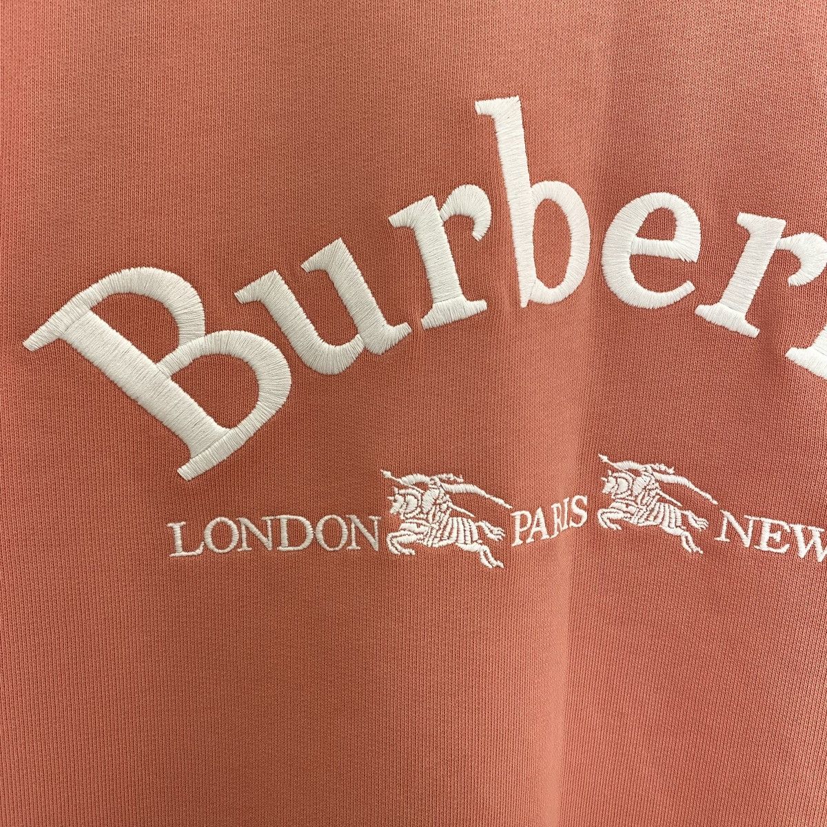 Burberry Burberry Classic Pink Letter Logo Pullover Sweatshirt K26WX Size XS / US 0-2 / IT 36-38 - 4 Thumbnail