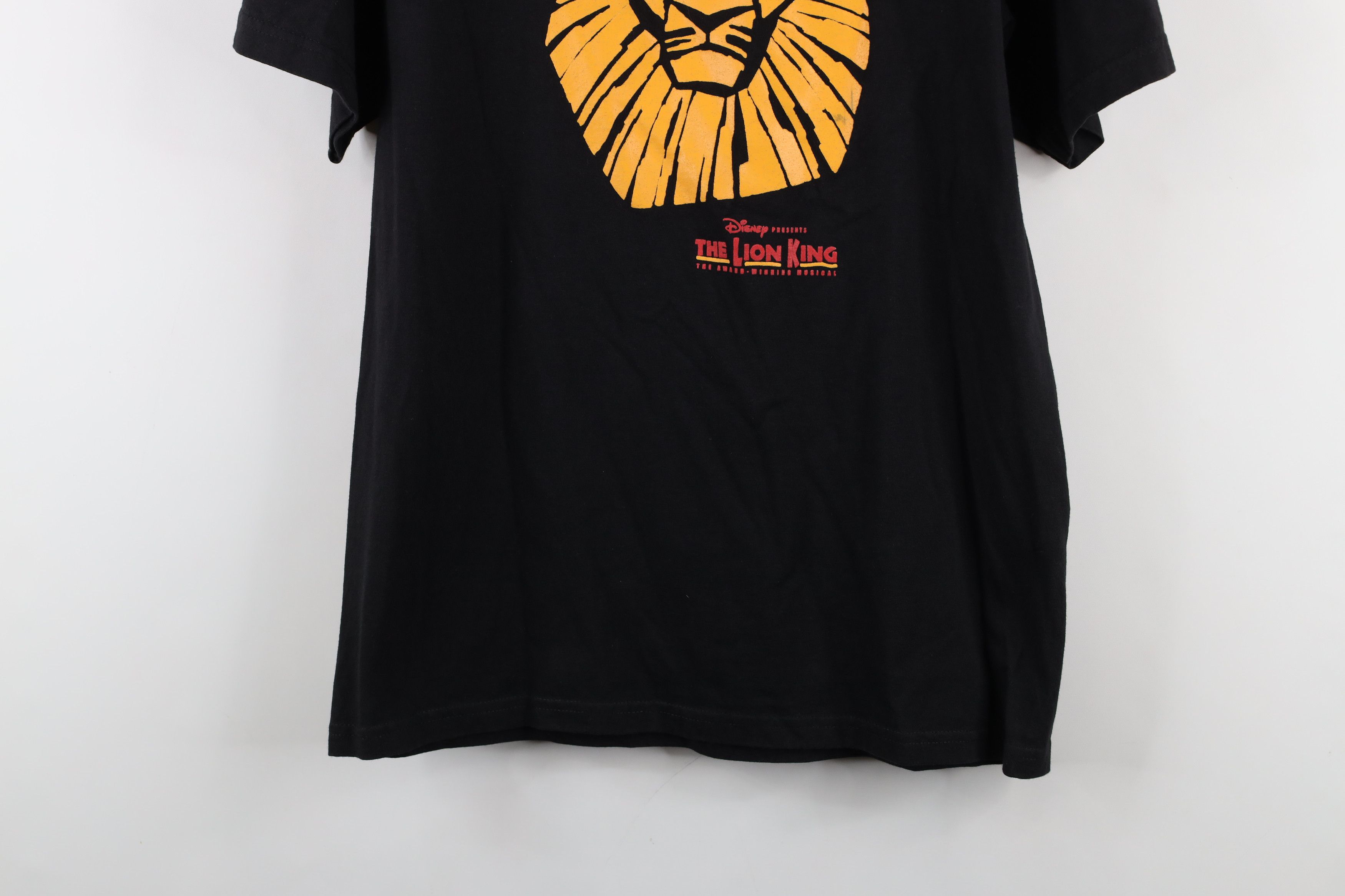 Disney × Vintage Vintage Disney The Lion King Broadway Musical T-Shirt Black Size US M / EU 48-50 / 2 - 3 Thumbnail