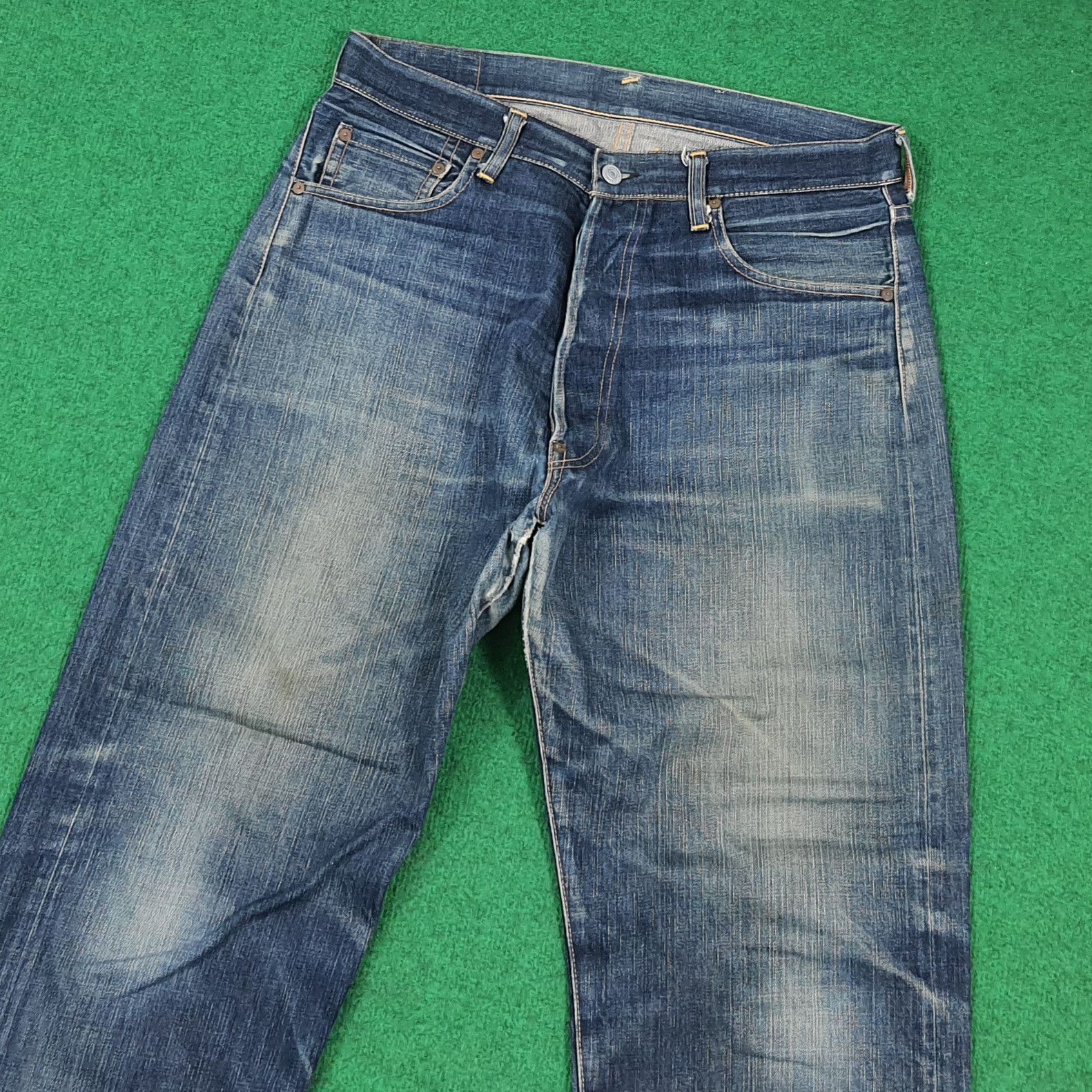 Evisu Vintage Evisu Japan Denim Custom Red Daicock Jeans C297N24 Size US 34 / EU 50 - 6 Thumbnail