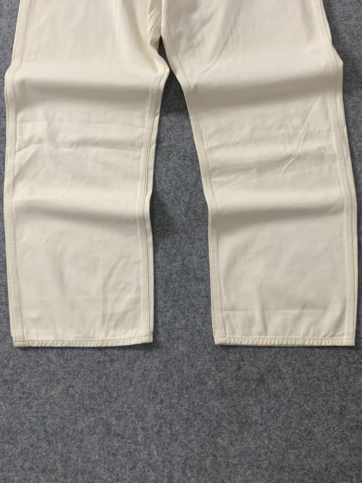 Vintage Vintage White 'Niko and Jeans' Regular Fit Carpenterpants Size US 32 / EU 48 - 6 Thumbnail