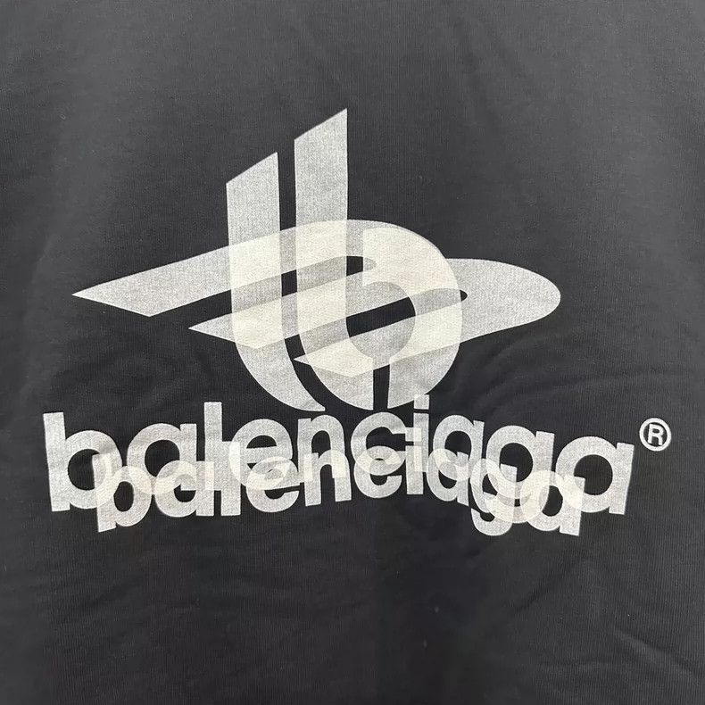 Balenciaga Balenciaga Black Phantom Pullover Long Sleeve Sweatshirt Size US M / EU 48-50 / 2 - 4 Thumbnail