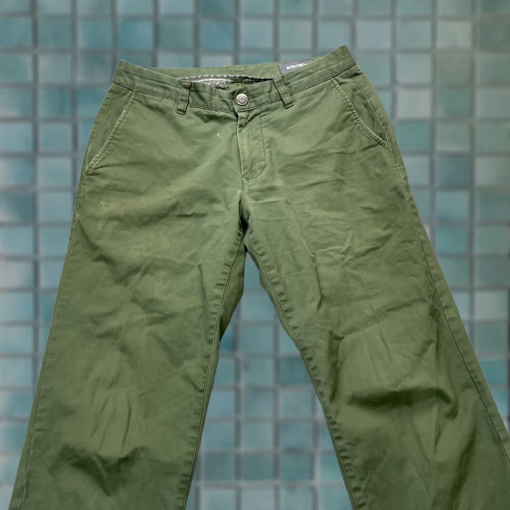 Bonobos Bonobos Pants Mens 29x30 Green Chino Cotton Stretch Straight Leg Resort Wear Shirt? Size US 29 - 1 Thumbnail