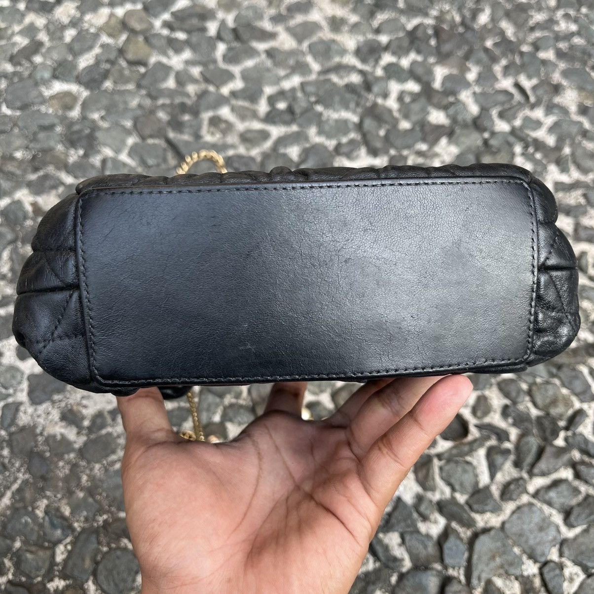 Dior Vintage 2000s Christian Dior Gaufré Cannage Délices Mini Bag Size ONE SIZE - 23 Thumbnail