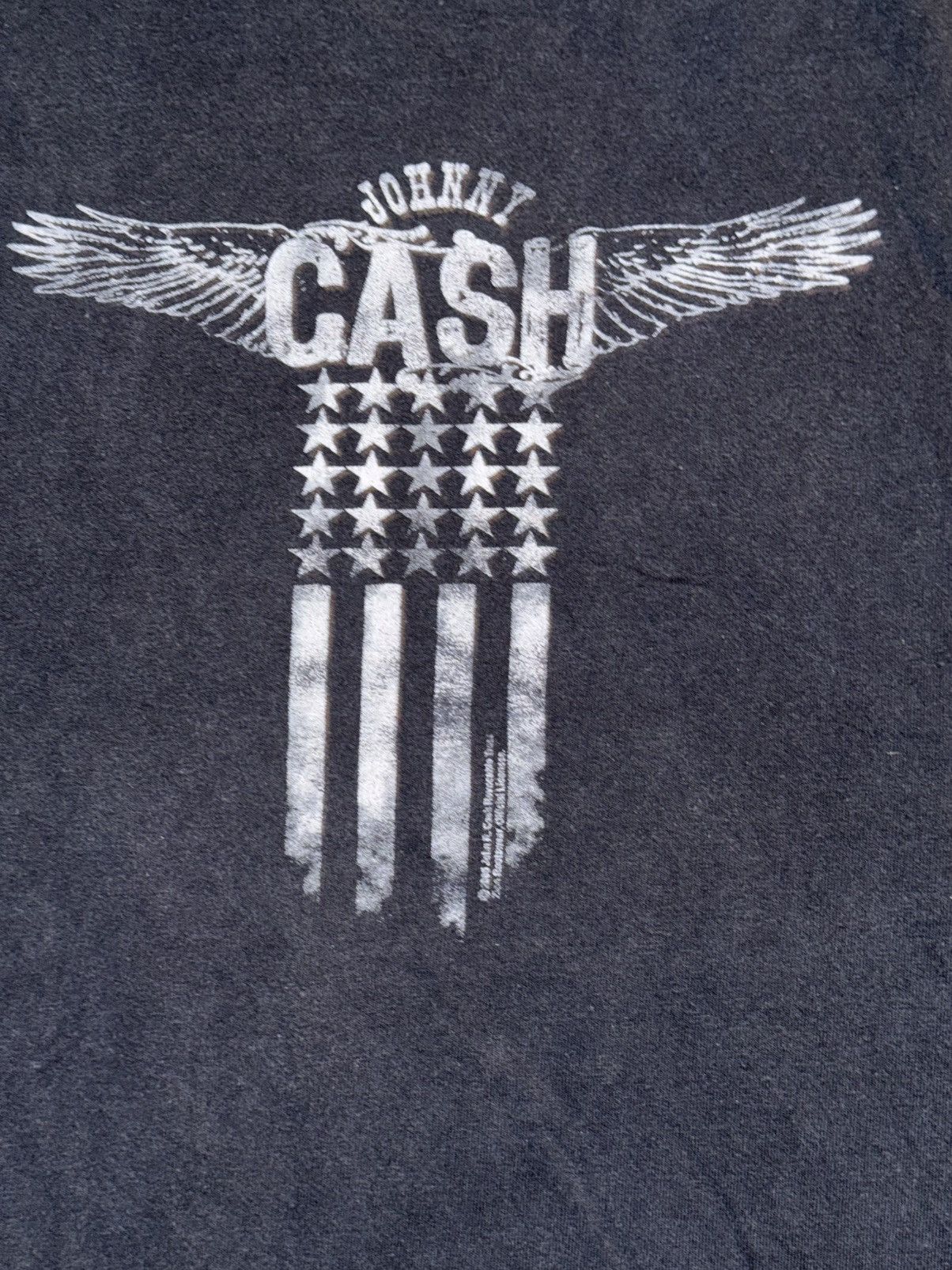 Band Tees × Vintage Vintage 2005 YJohnny Cash Wings Rock Tee Y2K Size US L / EU 52-54 / 3 - 2 Thumbnail