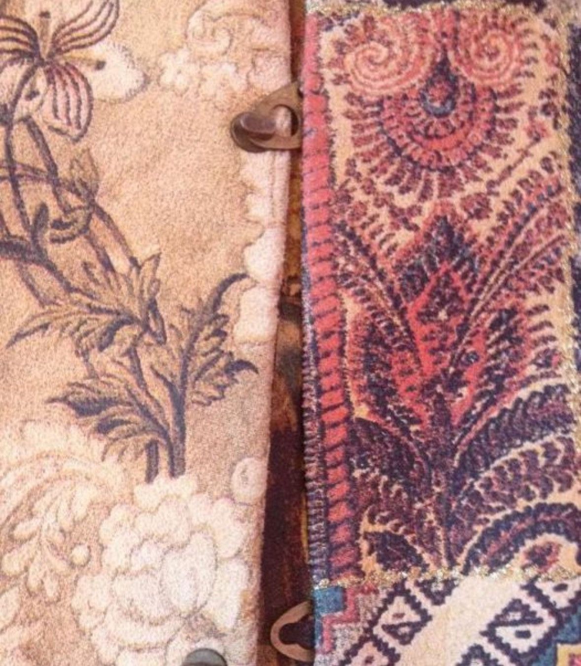 Roberto Cavalli ARCHIVE SUEDE RENAISSANCE PRINTED JACKET Size XS / US 0-2 / IT 36-38 - 5 Thumbnail