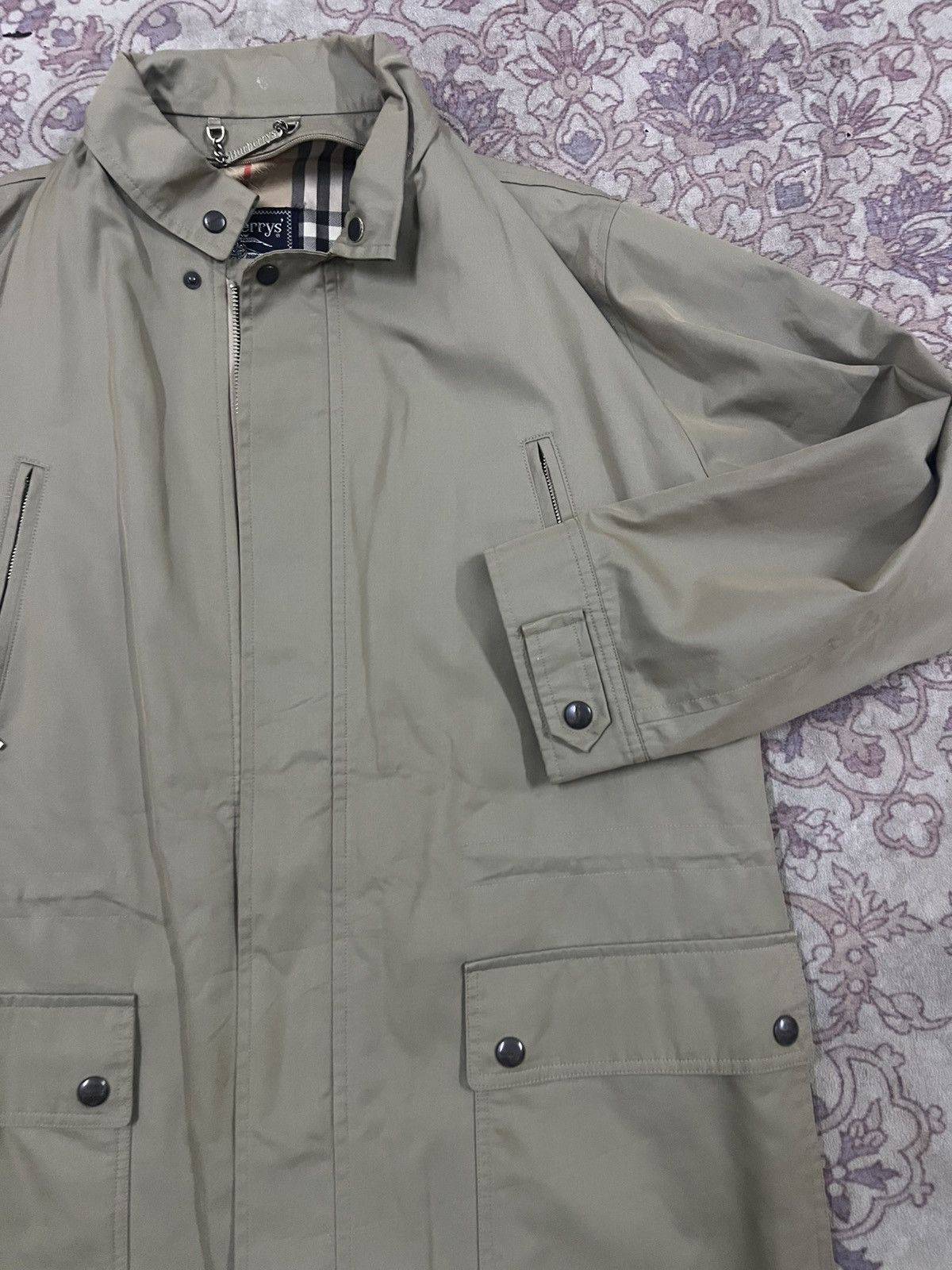 Burberry RARE Vintage Burberrys Japan C-TK83 Military Jacket Khaki Size US M / EU 48-50 / 2 - 20 Thumbnail