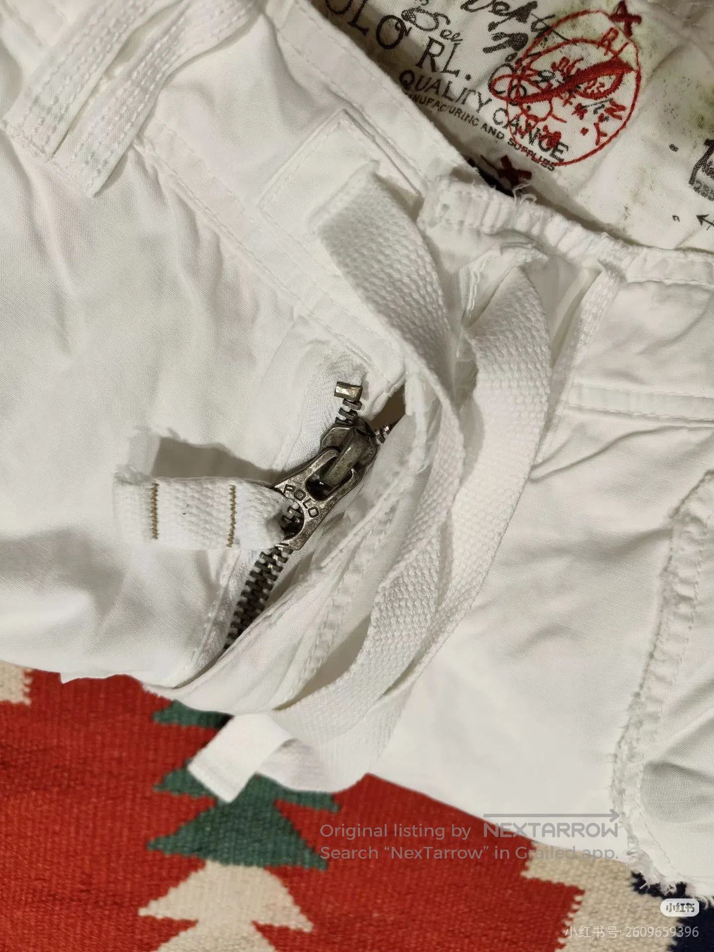 RRL Ralph Lauren RL RRL Nautical Cargo Pants. Size US 30 / EU 46 - 8 Thumbnail