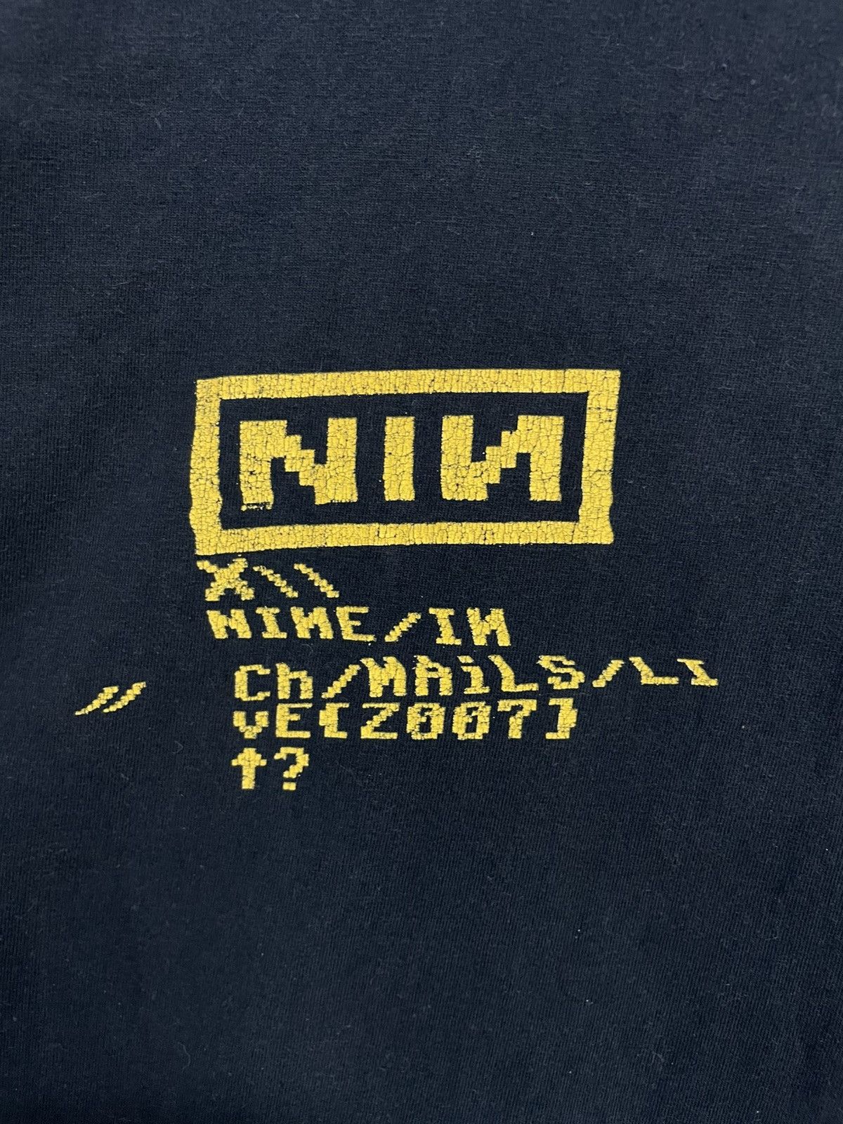 Band Tees Nine Inch Nails Tour 2007 T-Shirt Size US M / EU 48-50 / 2 - 4 Thumbnail