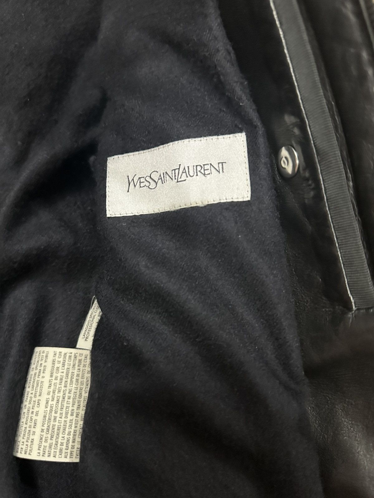 Yves Saint Laurent Ysl crocodile jacket Size US S / EU 44-46 / 1 - 7 Thumbnail