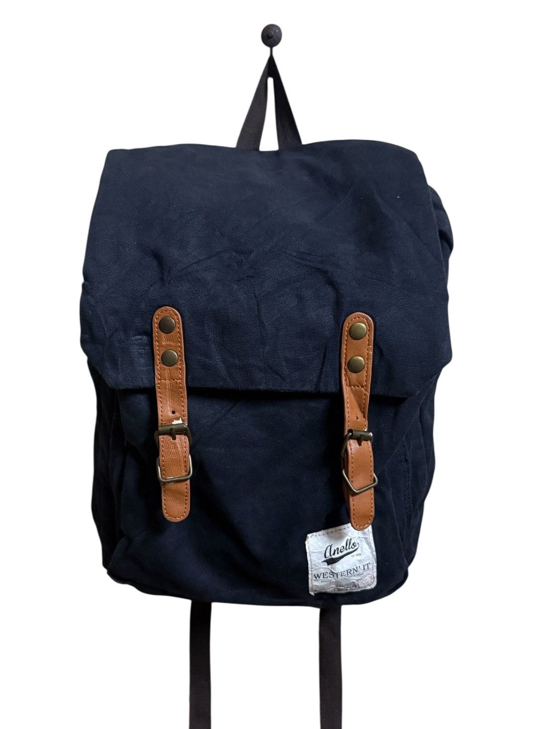 Japanese Brand ANELLO BAGPACK CANVAS JAPAN Size ONE SIZE - 1 Thumbnail