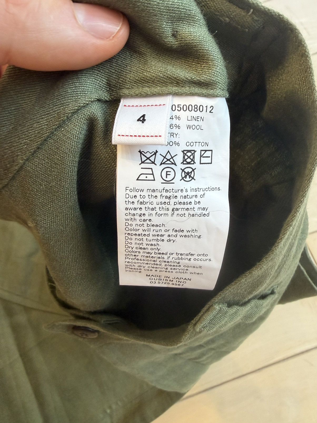 Visvim Alda HW Linen/Wool Trousers Size US 34 / EU 50 - 5 Thumbnail
