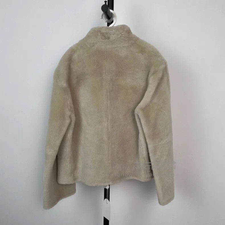 Hermes Hermes Cashmere coat, white Size XS / US 0-2 / IT 36-38 - 2 Thumbnail